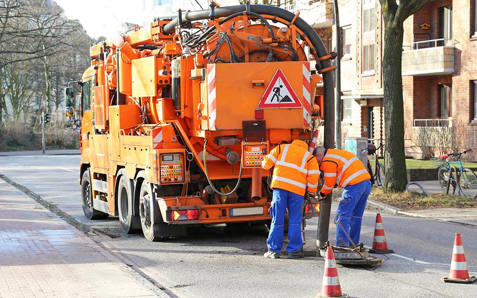 camion de curage Groslay
