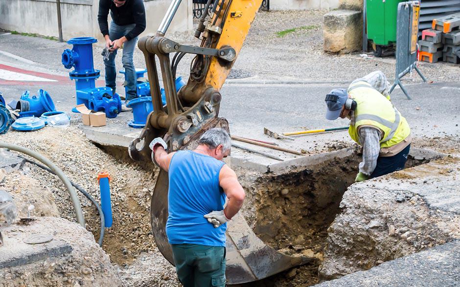 canalisation egout Montmorency